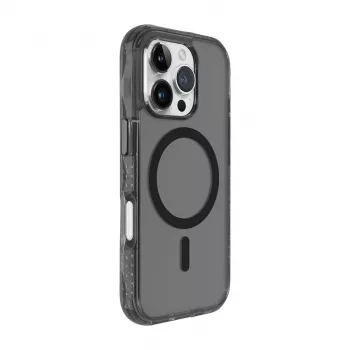 Funda LAUT CRYSTAL MATTER X iPhone 16 Pro Max transparente negro