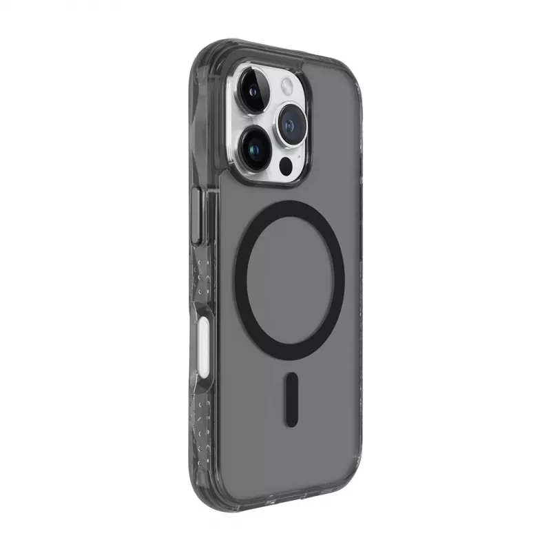 Funda LAUT CRYSTAL MATTER X iPhone 16 Pro Max transparente negro
