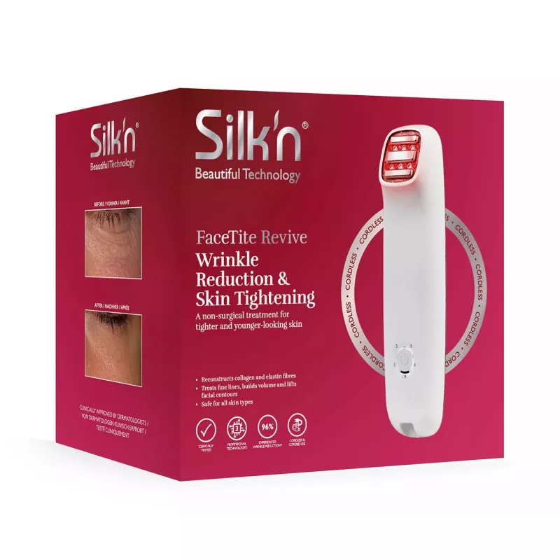 Dispositivo silk'n FaceTite FTC1PE1001 tecnología de rejuvenecimiento de la piel – tensado y contorno facial profesional