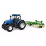 Amewi tractor de juguete con rastrillo giratorio motor eléctrico 1:24
