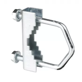 Abrazadera Extralink M8, estándar, acero, galvanizado