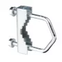 Abrazadera Extralink M8, estándar, acero, galvanizado