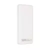 Batería portátil Extralink EPB-078W 10000 mAh blanca, USB-C, salida de 10 W, carga hasta 2 dispositivos