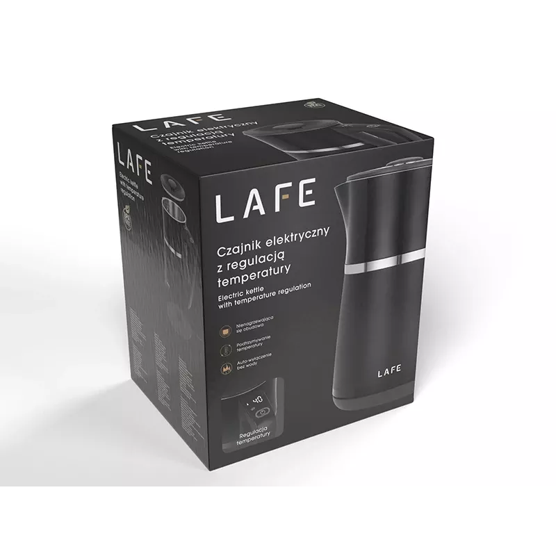 Hervidor de agua LAFE 1,7L 2200W negro