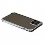 Funda blanda Devia para iPhone 12 Pro Max — antigolpes brillante plata