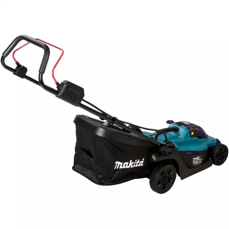 Makita DLM330Z Cortacésped manual a batería negro, turquesa