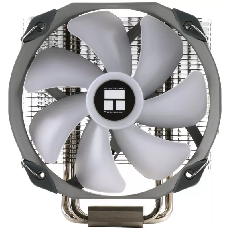 Thermalright HR-02 Plus - Disipador de CPU por aire - (para: LGA1156, LGA1155, LGA2011, LGA1150, LGA1151, AM4, LGA2066, LGA1200, LGA1152)