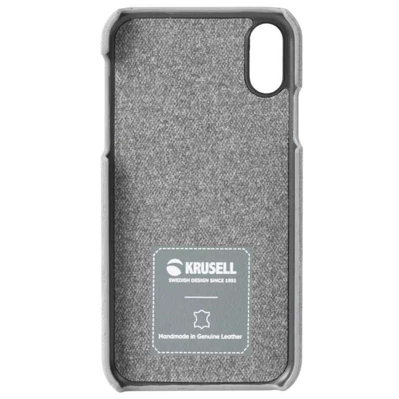 Funda Krusell Broby iPhone XS Max 16,5 cm gris