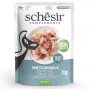 Comida húmeda para gatos Agras Pet Foods SCHESIR atún con merluza en gelatina, 70 g, sin cereales, sin soja ni gluten
