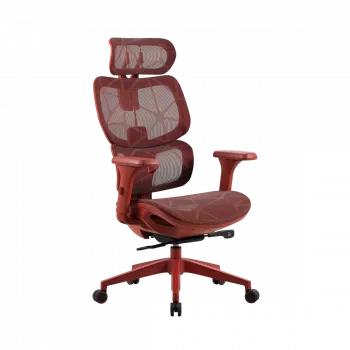 Silla de oficina gaming Onex | Ventra Premium malla transpirable | roja