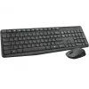 Logitech MK235 Conjunto inalámbrico de teclado y ratón Tamaño completo Gris