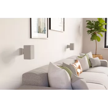 Soporte de pared Vogels | SWM 3021 soporte de pared universal para altavoz | Inclinable, orientable | Capacidad de carga máxima 5 kg | Blanco