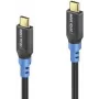 Cable USB PureLink FI-U400-003 USB4 Gen 2x2 0,3 m USB-C negro azul
