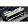 DIMM 32 GB DDR5-6400 (2x 16 GB) kit dual, memoria RAM blanca, F5-6400J3239G16GX2-TZ5NRW, Trident Z5 NEO RGB, AMD EXPO