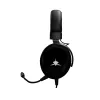 White Shark GH-2540 Elephant auriculares gaming, circumaurales, con cable, drivers de 50 mm, micrófono desmontable, negros
