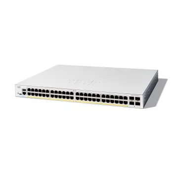 Switch gestionado Cisco Catalyst 1300-48FP-4G 48 puertos GE Full PoE 4x1GE SFP