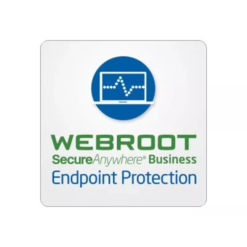 Webroot | Business Endpoint Protection con consola GSM | Antivirus Business Edition | 1 año | Cantidad de licencias 1-9 usuarios