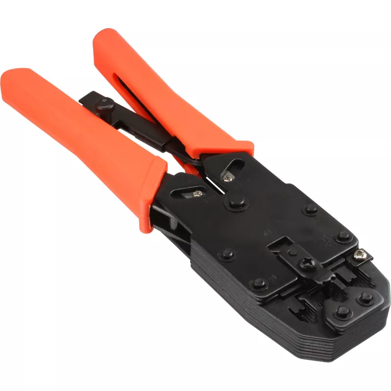 Alicates de crimpar InLine Herramienta InLine 74103 para RJ10 RJ11 RJ12 RJ45 DEC