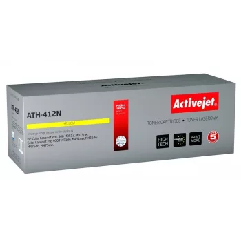 Tóner Activejet ATH-412N (sustituto de HP 305A CE412A; Supreme; 2600 páginas; amarillo)