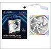 Lian Li UNI FAN SL Wireless 120 Reverse Blade G99.12RSL1W1W.00 ventilador de caja de 120 mm ARGB PWM, blanco