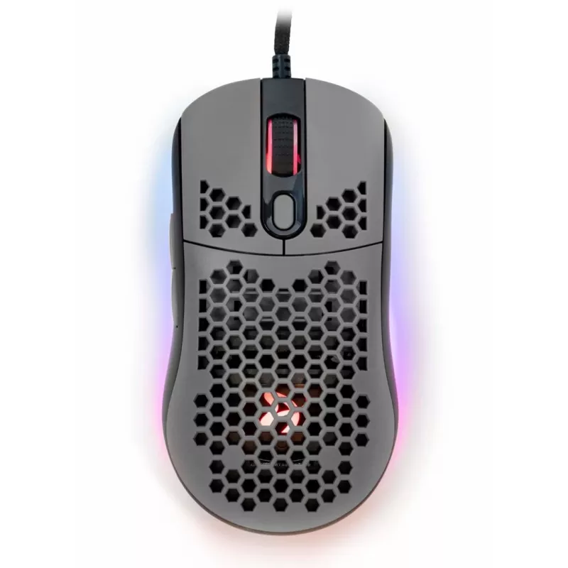 Ratón gaming Arozzi Favo Diestro USB Type-A Óptico 16000 DPI