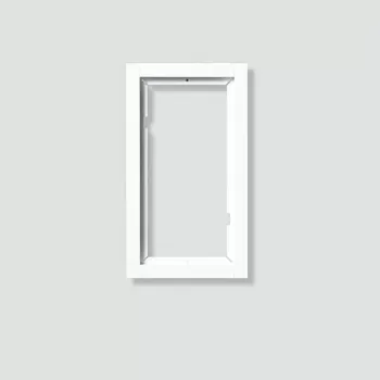 Siedle KR 611-2/1-0 SM - Marco - Plata - Siedle - Aluminio - Superficie - 131 mm (200016831-00)