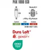 Saco de dormir Mumienschlafsack Pak 1000 ECO (Dark Green/Rojo)