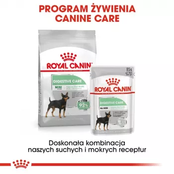 Pienso para perros Royal Canin Mini Digestive Care 3 kg — razas pequeñas, ave, adulto, apoyo digestivo