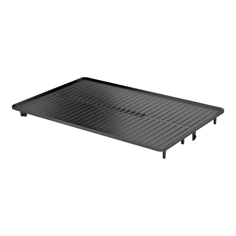 WMF 0415330011 Parrilla eléctrica rectangular Negra, acero inoxidable 2000 W