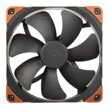 Ventilador Noctua NF-A14 INDUSTRIALPPC-2000 140 mm, 2000 RPM, 12 V, 182,5 m³/h, 3 pines, rodamiento SSO2