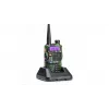Walkie-talkie portátil Baofeng UV-5R 5W HT camo — doble banda FM, 5 W, batería de 1800 mAh