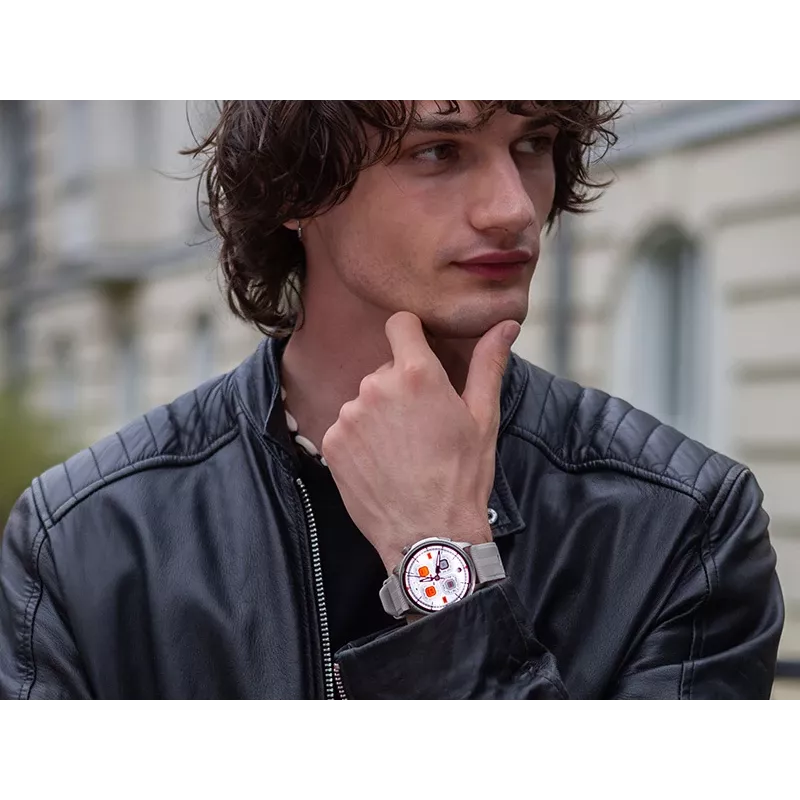 Smartwatch TRACER SM7 Astral Starlight — Bluetooth, medidor de frecuencia cardíaca