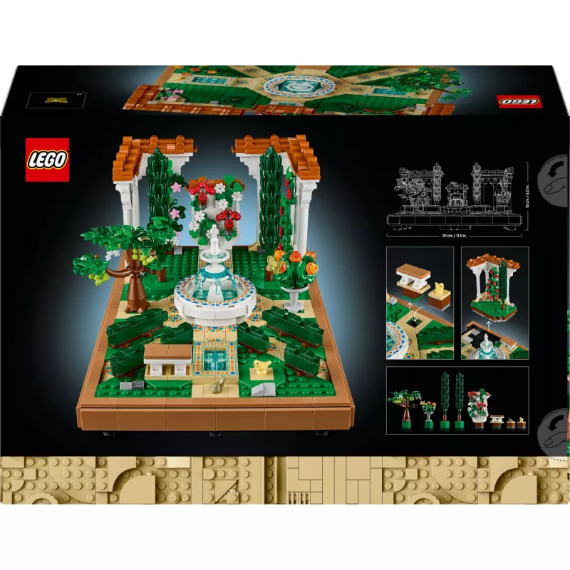 LEGO ICONS 10359 Jardín con fuente