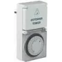 Temporizador analógico AS Schwabe 24031 — 3500 W, temporizador mecánico resistente a la intemperie IP44