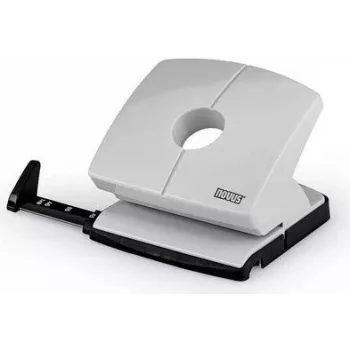 Perforadora NOVUS B220 — Capacidad 20 hojas, gris