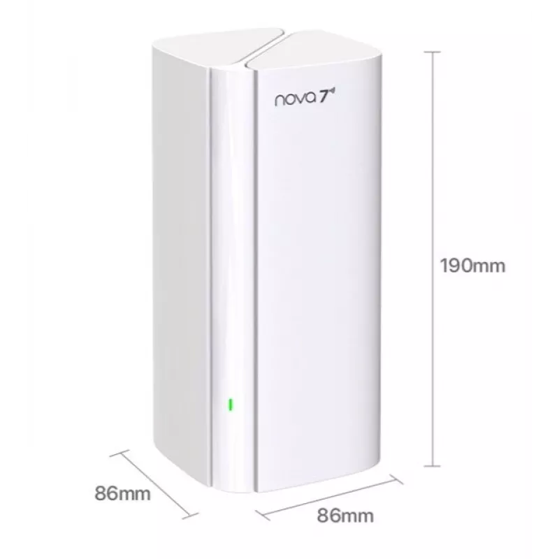Tenda Nova EE3 Pro (3 uds.) sistema Wi-Fi 7 Mesh, blanco