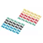 Clip de codificación por colores Digitus A-CC-M varios colores PVC 100 uds.