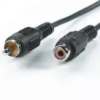 Cable RCA simplex macho - hembra 10 m VALUE