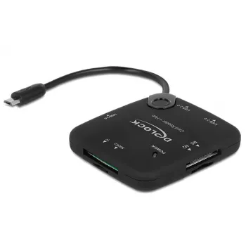 Lector de tarjetas DeLOCK 65529 USB 2.0 negro