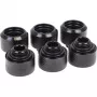 Alphacool Eiszapfen 17379 HardTube racor de compresión 16 mm G1/4, Deep Black, 6 uds.