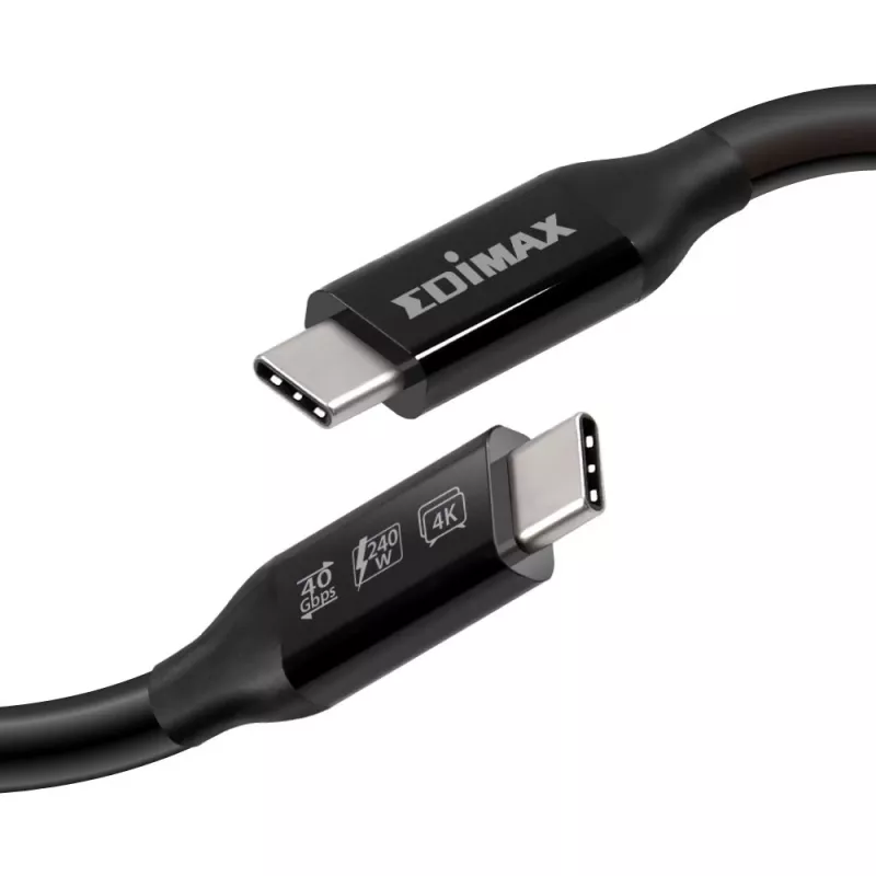 Edimax UC4 1 m 40 Gbit/s negro