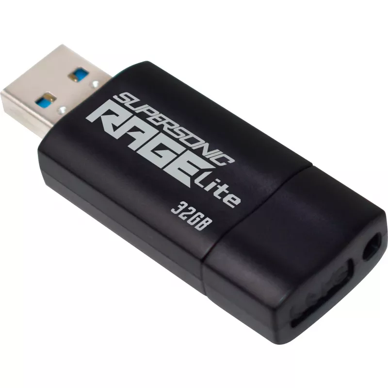 Memoria USB Patriot Memory Supersonic Rage Lite 32 GB USB Type-A 3.2 Gen 1 (3.1 Gen 1) negra, azul