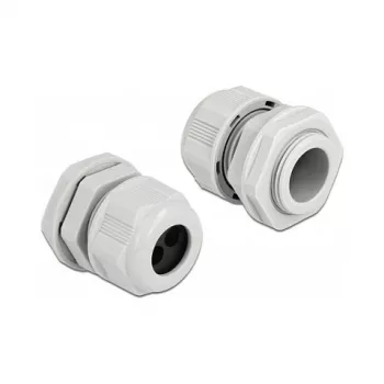 Prensaestopas DeLOCK 60370 gris plástico 2 uds.