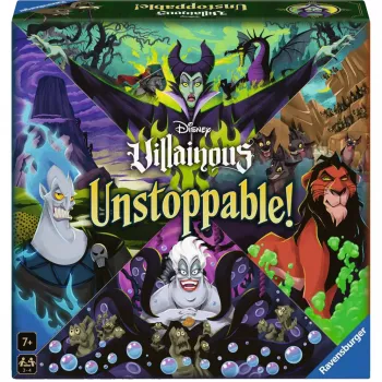Juego de mesa Ravensburger Disney Villainous Unstoppable! estrategia para niños a partir de 7 años