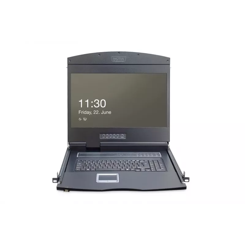 Consola KVM LCD de rack de 19