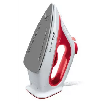 Braun SI 1019 RD Plancha de vapor Suela antiadherente 1900 W Rojo