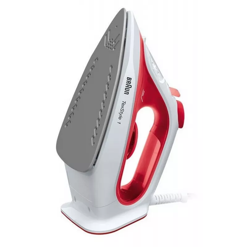 Braun SI 1019 RD Plancha de vapor Suela antiadherente 1900 W Rojo