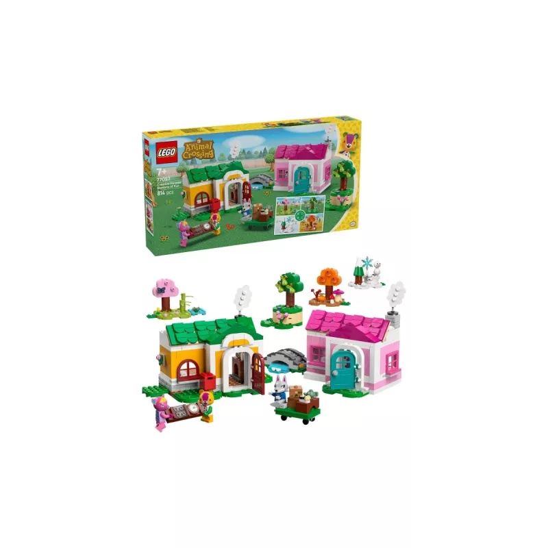 Juguete de construcción LEGO 77057 Animal Crossing Kreative Häuser Jahreszeiten voller Spaß Set