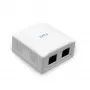 Caja de montaje para accesorios de cable CAT6 UTP/2P NCAC-2U6-01 Gembird