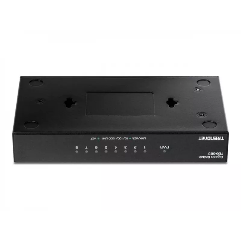 TRENDNET switch Gigabit de 8 puertos con carcasa metálica